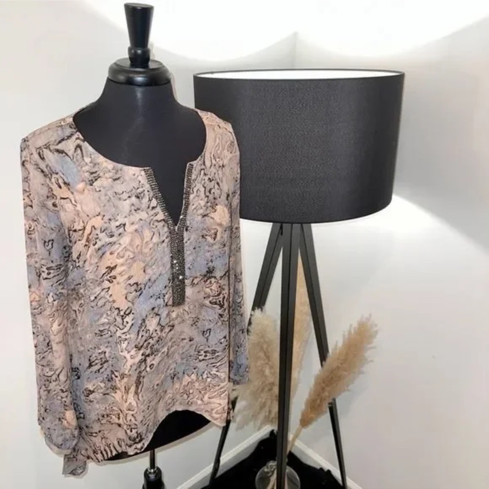 Juicy‎ Couture Elegant Women's Top with Beaded Detail. Size M